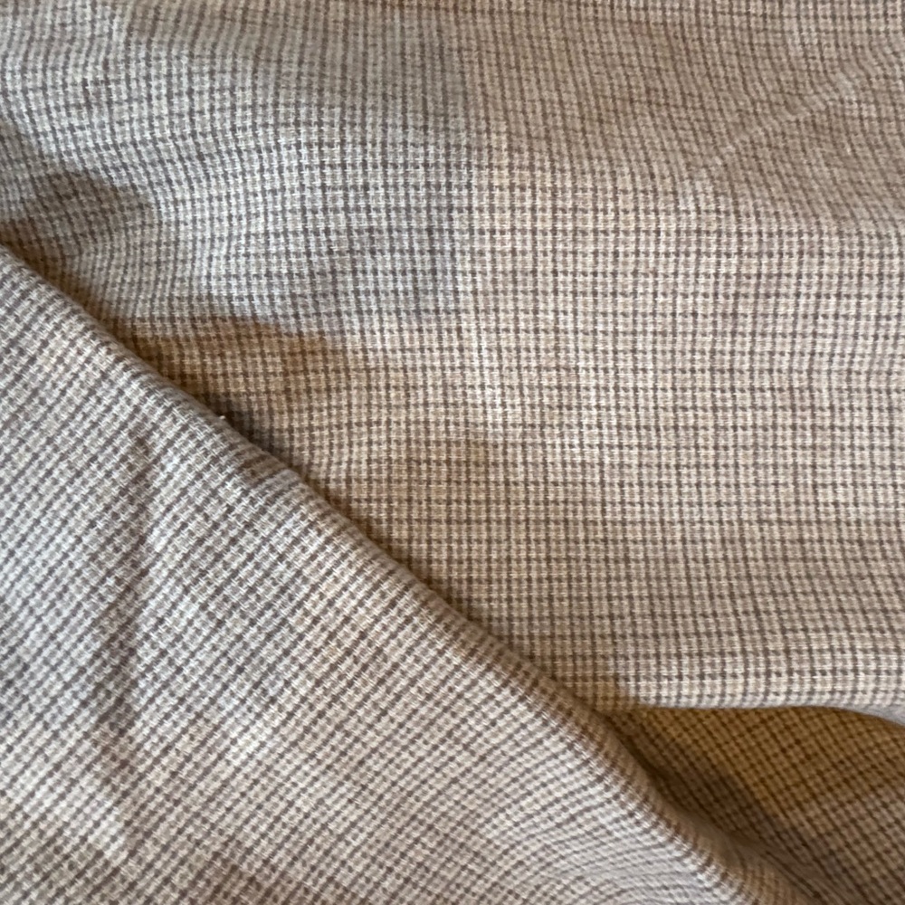 Beige Plaid Blazer Jacket - NWT! Size 3X - Picture 6 of 6